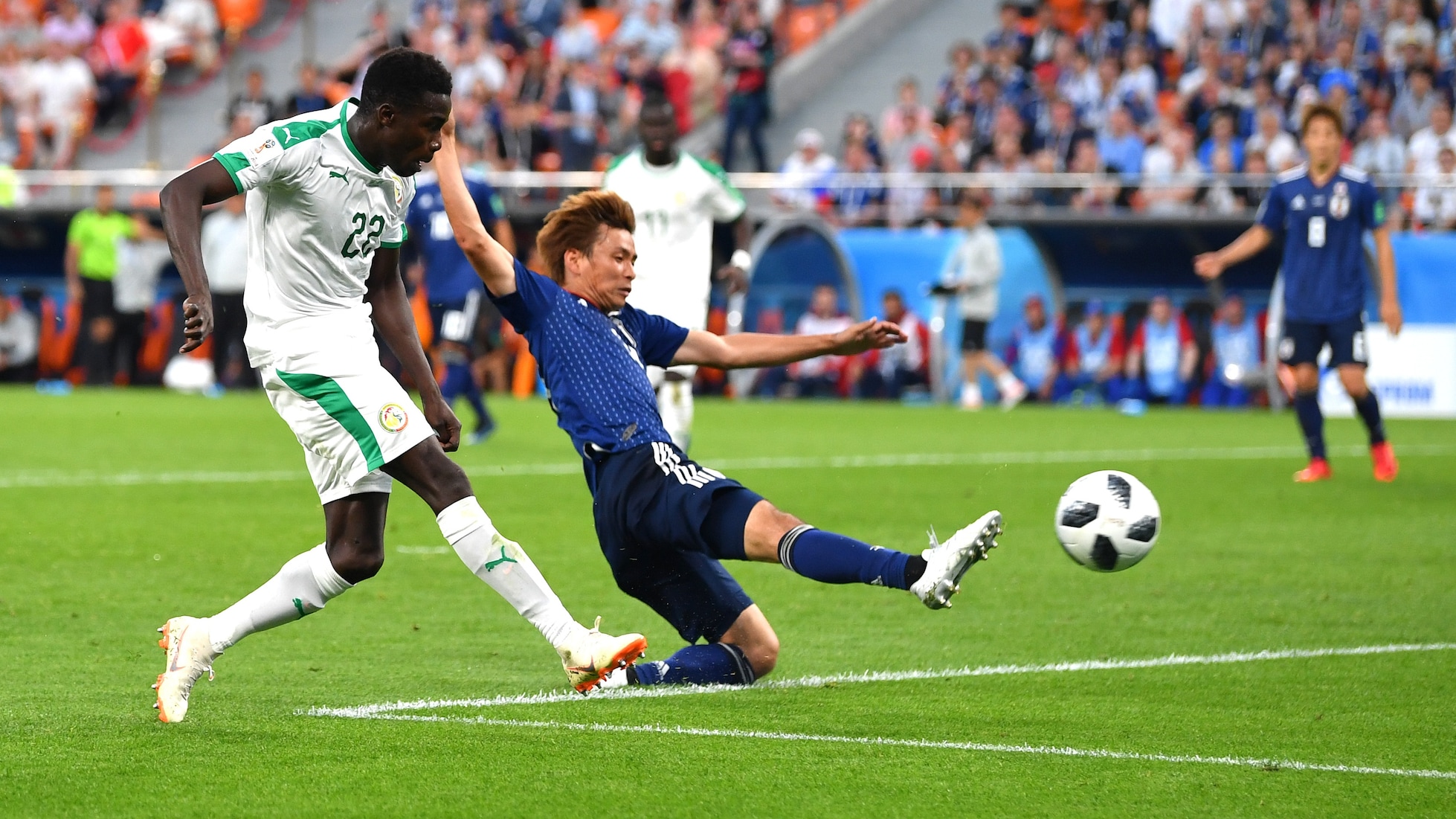 Das Tor von Moussa Wague 71' | Japan - Senegal | FIFA Fussball-Weltmeisterschaft Russland 2018™