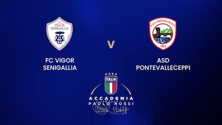 FC Vigor Senigallia vs ASD Pontevalleceppi | Memorial Paolo Rossi 2024 | Partido completo