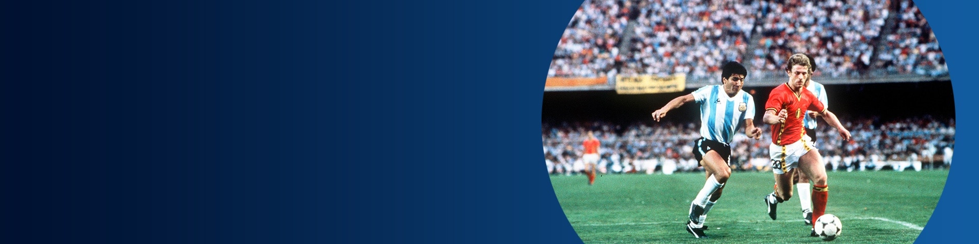 Bélgica vence a Argentina na abertura da Copa do Mundo de 1982