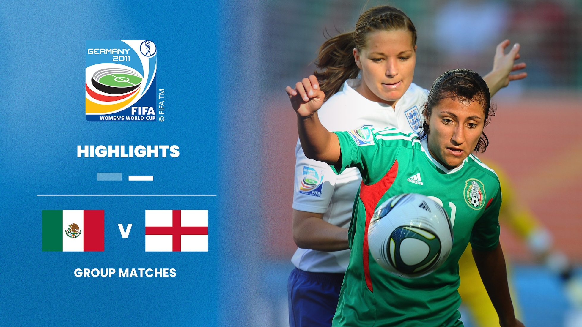 Mexico v England | Group B | FIFA Women's World Cup Germany 2011™ | Highlights
