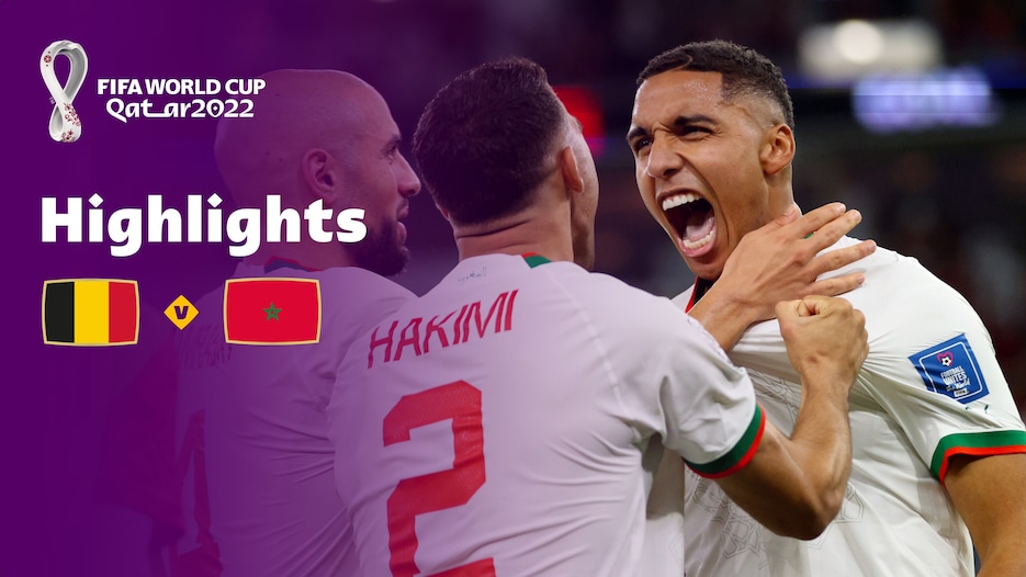 Belgium v Morocco | Group F | FIFA World Cup Qatar 2022™ | Highlights