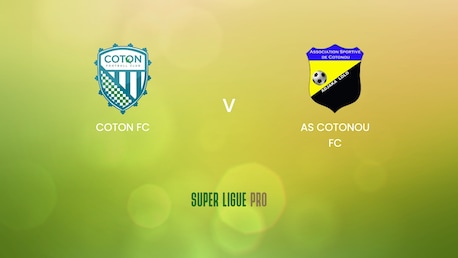 Coton FC - AS Cotonou FC | Super Ligue Pro 2024/25 | Spiel in voller Länge