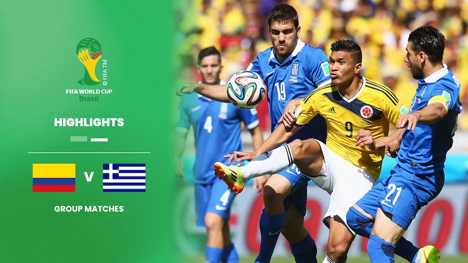 Colômbia x Grécia | Grupo C | Copa do Mundo da FIFA Brasil 2014™ | Melhores momentos