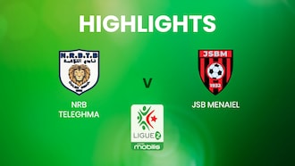 NRB Teleghma - JSB Menaiel | Ligue 2 | Algerien | Highlights