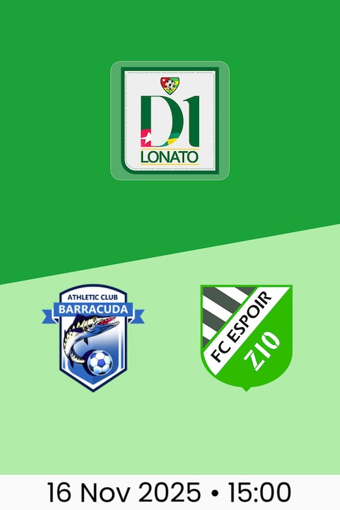 AC Barracuda v FC Espoir | D1 Lonato 2025/26