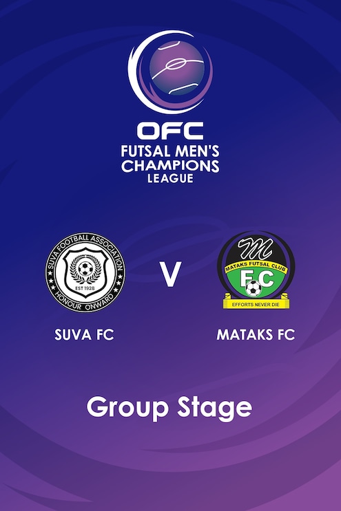 Suva FC vs Mataks FC | Fase de grupos | OFC Futsal Men’s Champions League | Partido completo