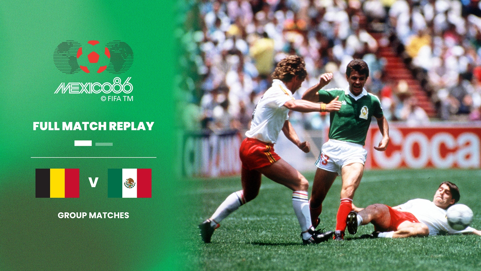 Belgique - Mexique | Groupe B | Coupe du Monde de la FIFA, Mexique 1986™ | Match complet