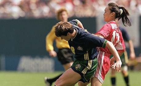 Il gol di Cheryl Salisbury al 66' | Repubblica Popolare Cinese - Australia | Coppa del Mondo Femminile FIFA, USA 1999