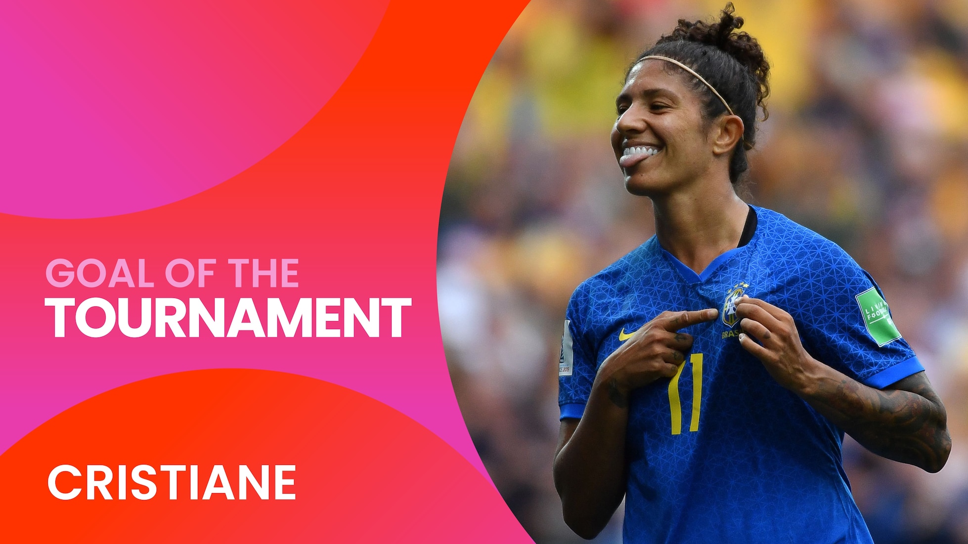 Cristiane | Tor des Turniers | FIFA Frauen-Weltmeisterschaft Frankreich 2019™