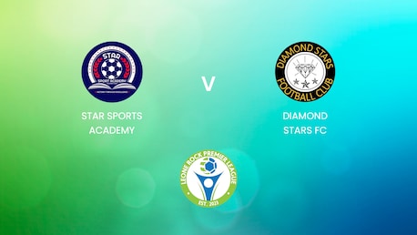 Star Sports Academy - Diamond Stars FC | Leone Rock Premier League | Spiel in voller Länge