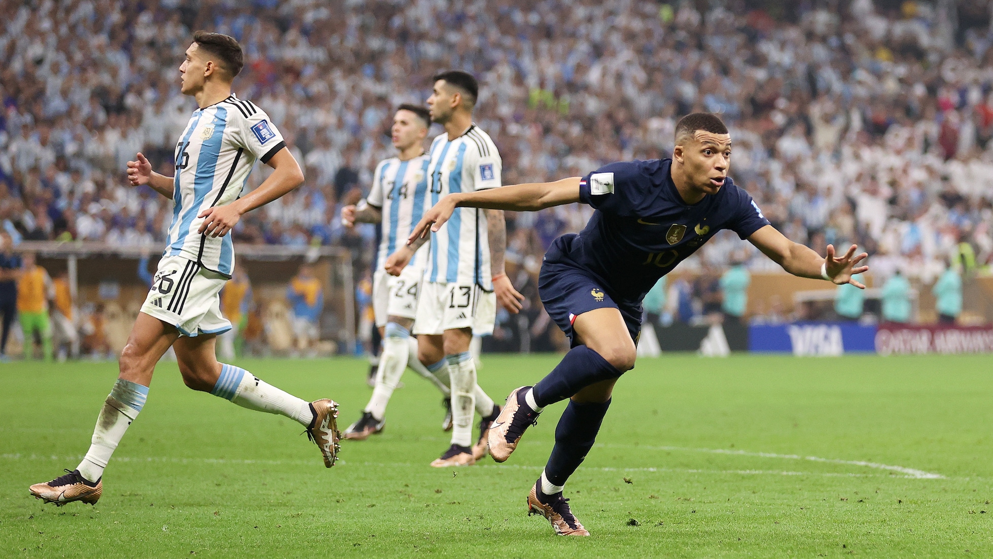 Das Tor von Kylian Mbappe 81' | Argentinien - Frankreich | FIFA Fussball-Weltmeisterschaft Katar 2022™