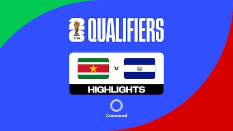 Suriname - El Salvador | Terzo turno | Qualificazioni Concacaf | Coppa del Mondo FIFA 26 | Highlights