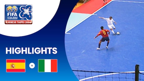 Spagna - Italia | Finale | FIFA Futsal World Championship Chinese Taipei 2004™ | Highlights