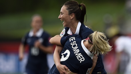Gol de Eugenie Le Sommer aos 28' | França - Inglaterra | Copa do Mundo Feminina FIFA 2015, no Canadá
