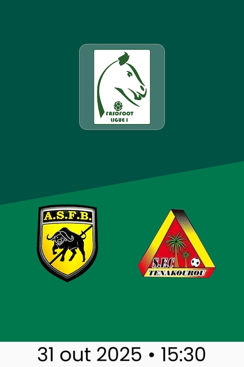 ASFB x Sporting Cascades | Burkina Faso Ligue 1 2025-26