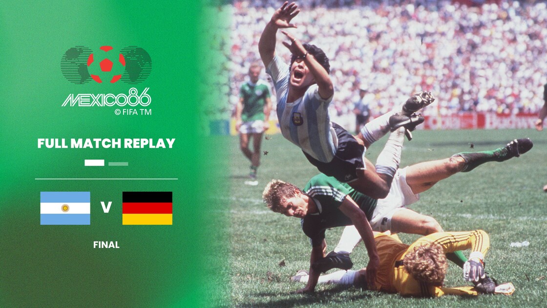 Argentina V Germany Fr Final 1986 Fifa World Cup Mexico邃 Full