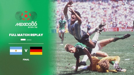Argentina vs República Federal de Alemania | Final | Copa Mundial de la FIFA México 1986™ | Partido Completo