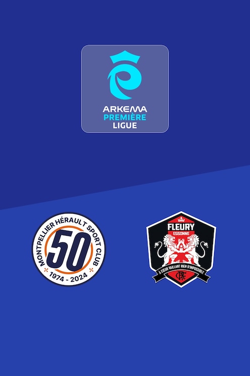 Montpellier x Fleury 91 | Arkema Première Ligue 2025/26 | Jogo completo