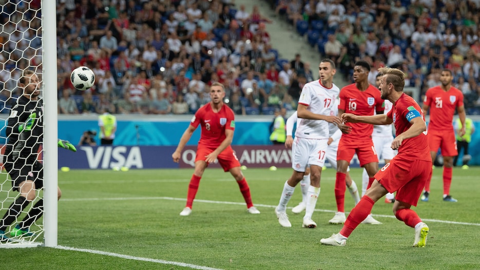 Harry Kane Goal 90'+1' | Tunisia v England | 2018 FIFA World Cup Russia™