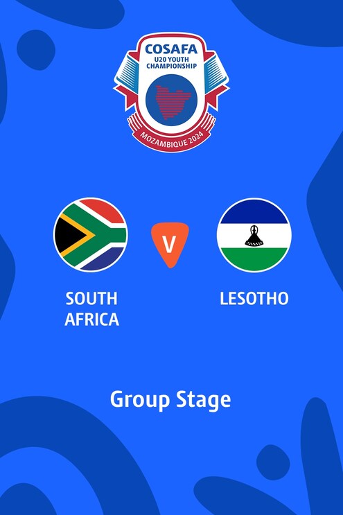 South Africa v Lesotho | Group Stage | CAF U-20 Africa Cup of Nations