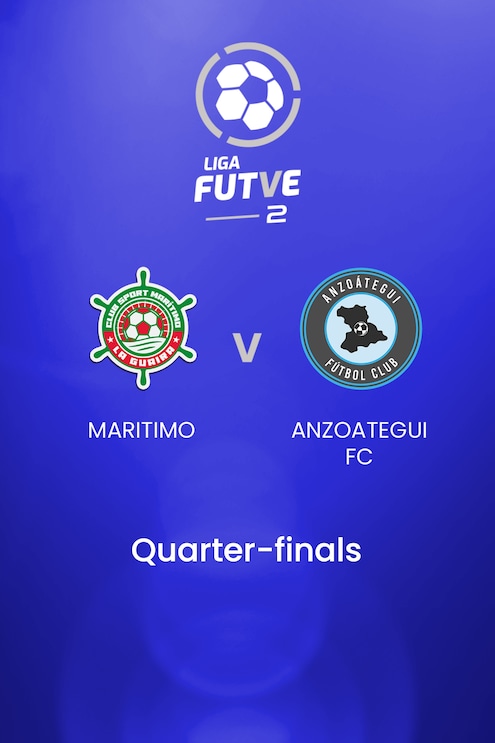 Marítimo - Anzoátegui | Liga FUTVE 2 | Venezuela | Spiel in voller Länge
