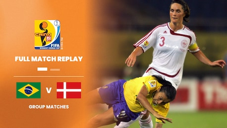 Brazil v Denmark | Group D | FIFA Women's World Cup China 2007™ | Full Match Replay