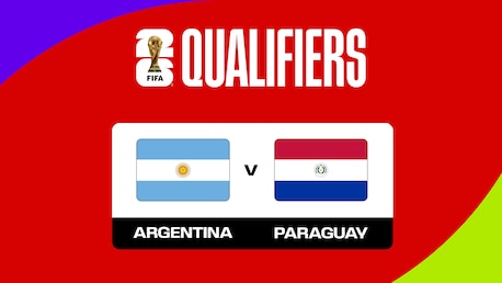 Argentina-Paraguay | Qualificazioni CONMEBOL | Coppa del Mondo FIFA 2026 | Match completo