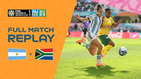 Argentina vs Sudáfrica | Grupo G | Copa Mundial Femenina de la FIFA Australia & Nueva Zelanda 2023™ | Partido Completo