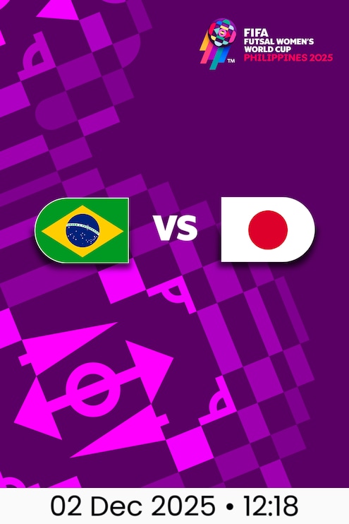 Brazil v Japan | Quarter-finals | FIFA Futsal Women's World Cup Philippines 2025™