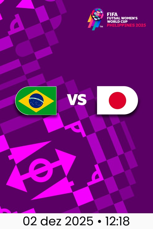 Brasil x Japão | Quartas de final | Copa do Mundo Feminina de Futsal da FIFA Filipinas 2025™