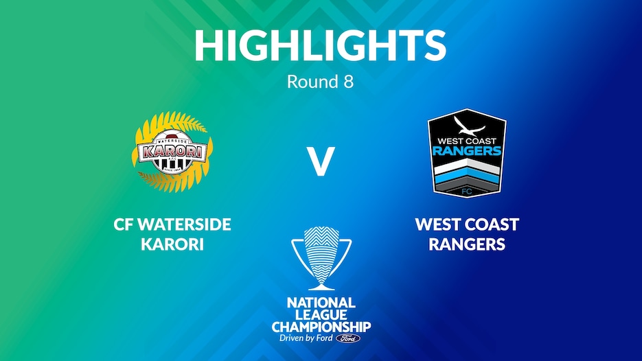 CF Waterside Karori  - West Coast Rangers | Women's National League Championship 2024 | Highlights