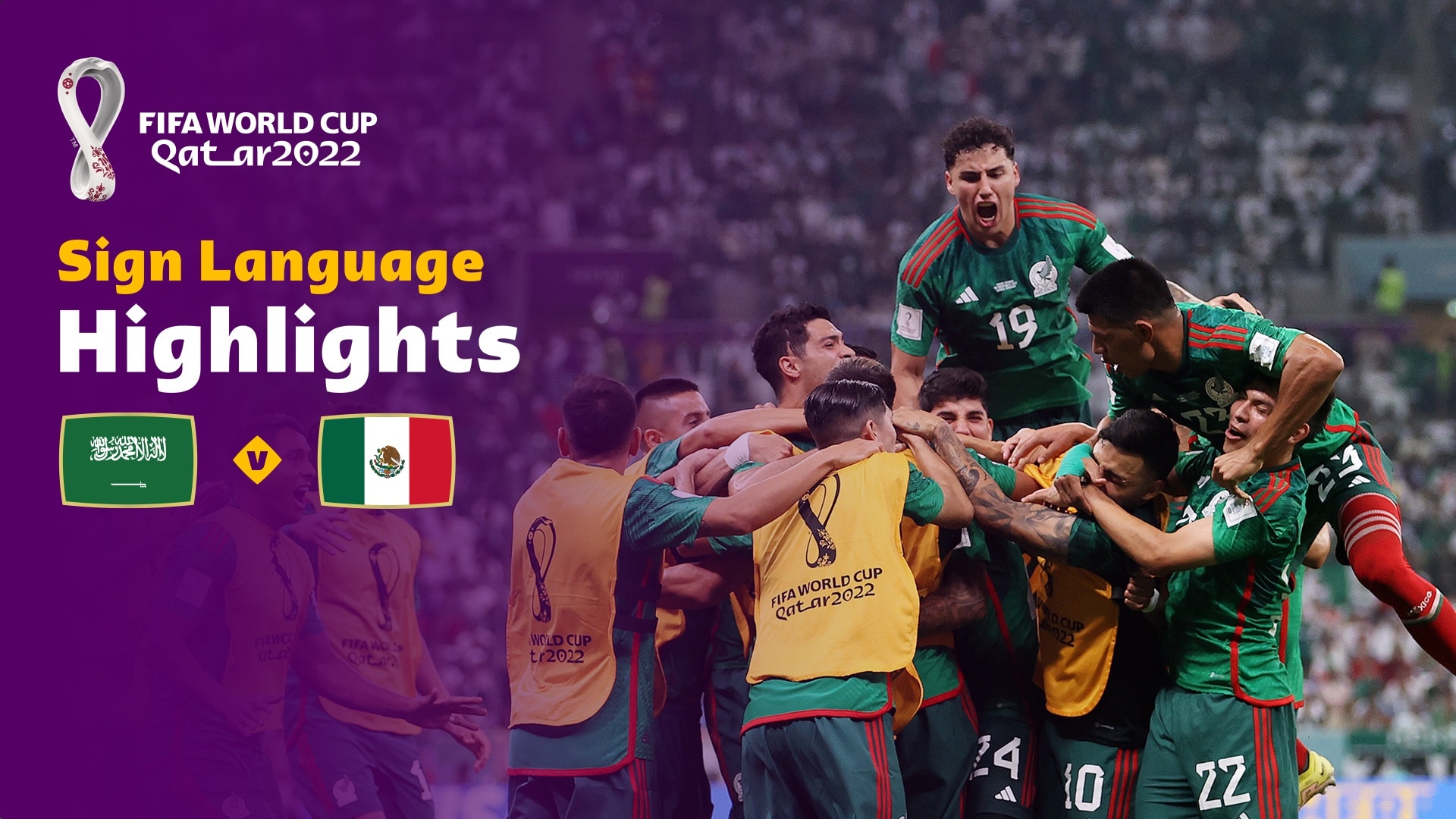 Saudiarabien - Mexiko | Gruppe C | FIFA Fussball-Weltmeisterschaft Katar 2022™ | Highlights (Gebärdensprache)