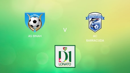 AS Binah vs AC Barracuda | Championnat de Première Division D1 2024/25 | Partido completo