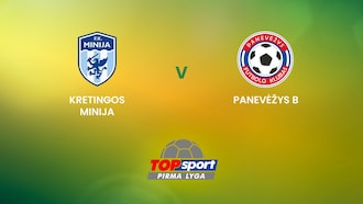 Kretingos Minija - FK Panevėžys B | TOPsport Pirma lyga | Match completo