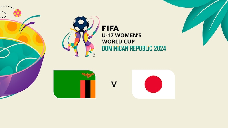 Zambia v Japan | Group D | FIFA U-17 Women's World Cup Dominican ...