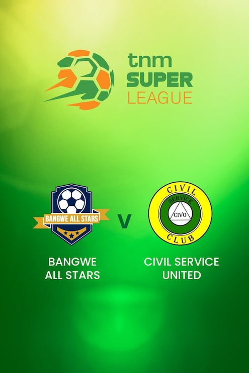 Bangwe All Stars vs Civil Service United | TNM Super League | Malawi | Partido completo