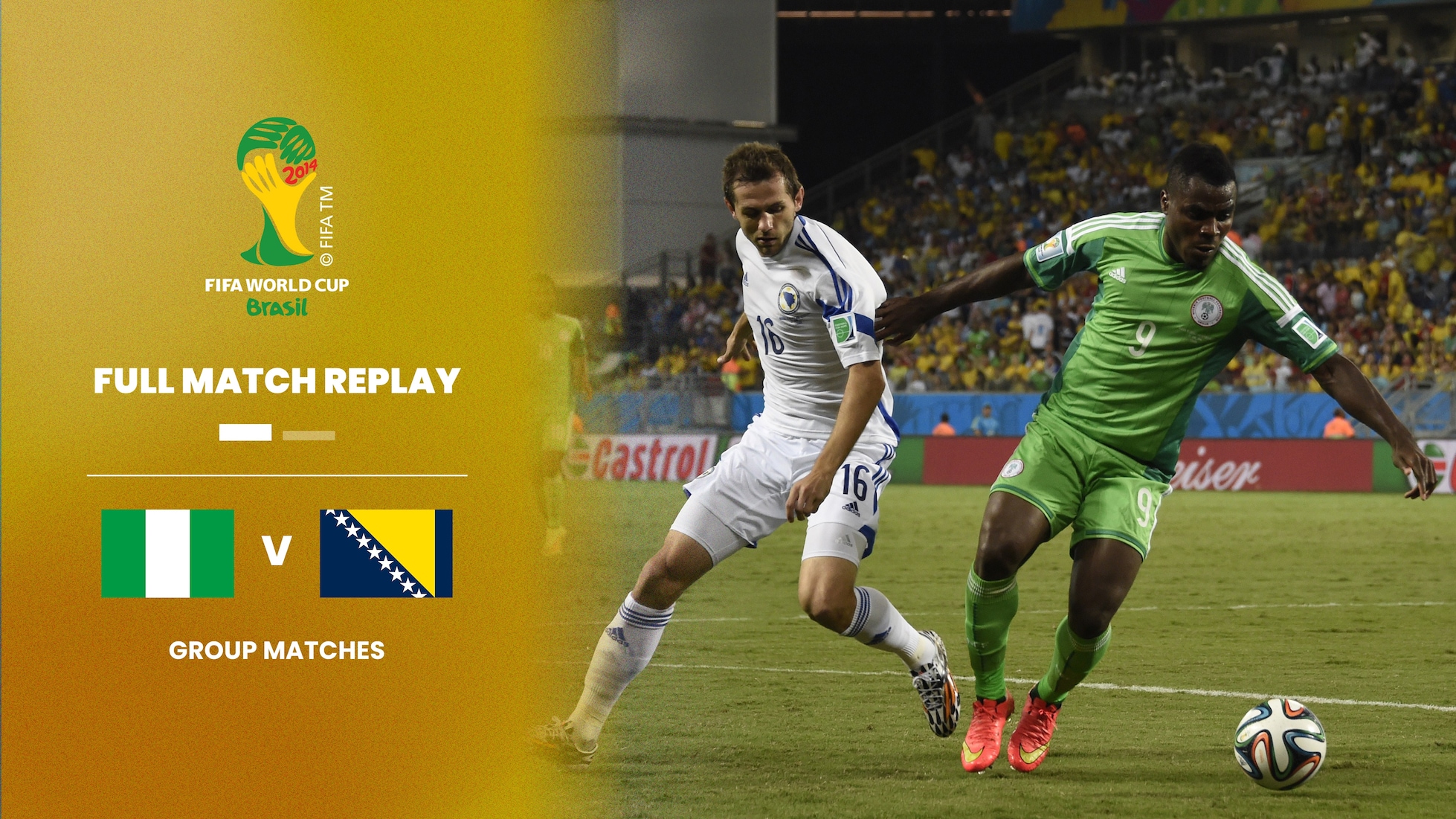 Nigéria x Bósnia e Herzegovina | Grupo F | Copa do Mundo da FIFA Brasil 2014™ | Jogo completo