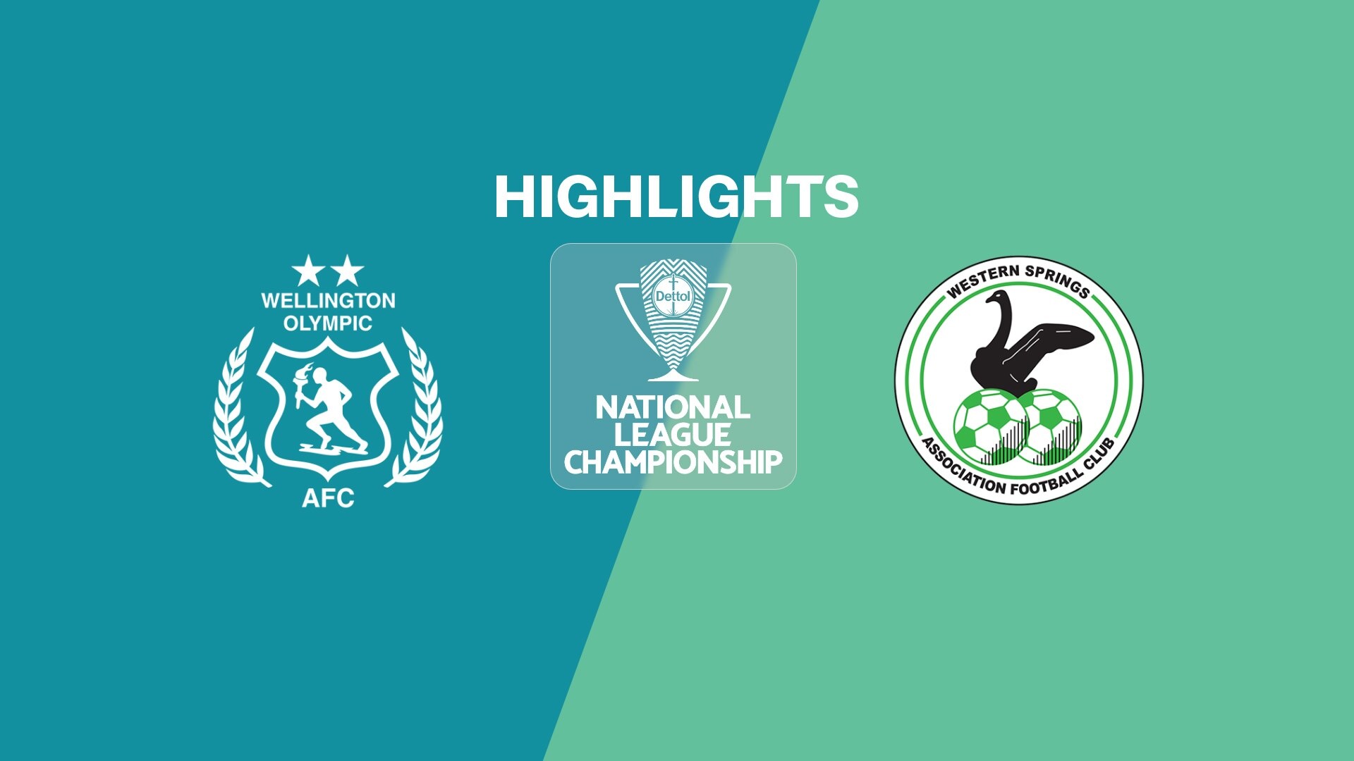 Wellington Olympic v Western Springs | National League Championship 2025 | Highlights