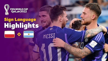 Polonia - Argentina | Gruppo C | Coppa del Mondo FIFA Qatar 2022 | Highlights (Lingua dei segni)