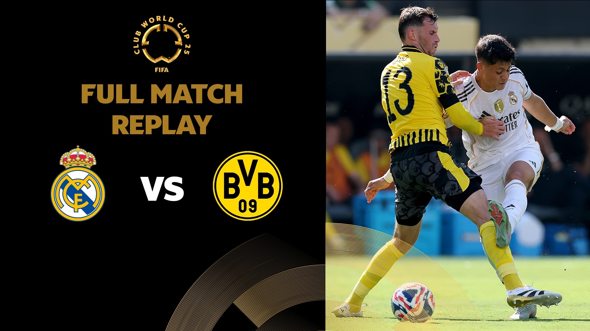 Real Madrid C.F. - Borussia Dortmund | Quarti di finale | FIFA Club World Cup 2025™ | Match completo