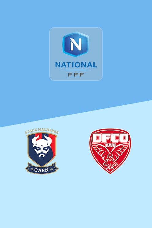 SM Caen - FCO Dijon | Nationale Meisterschaft 2025/2026 | Spiel in voller Länge