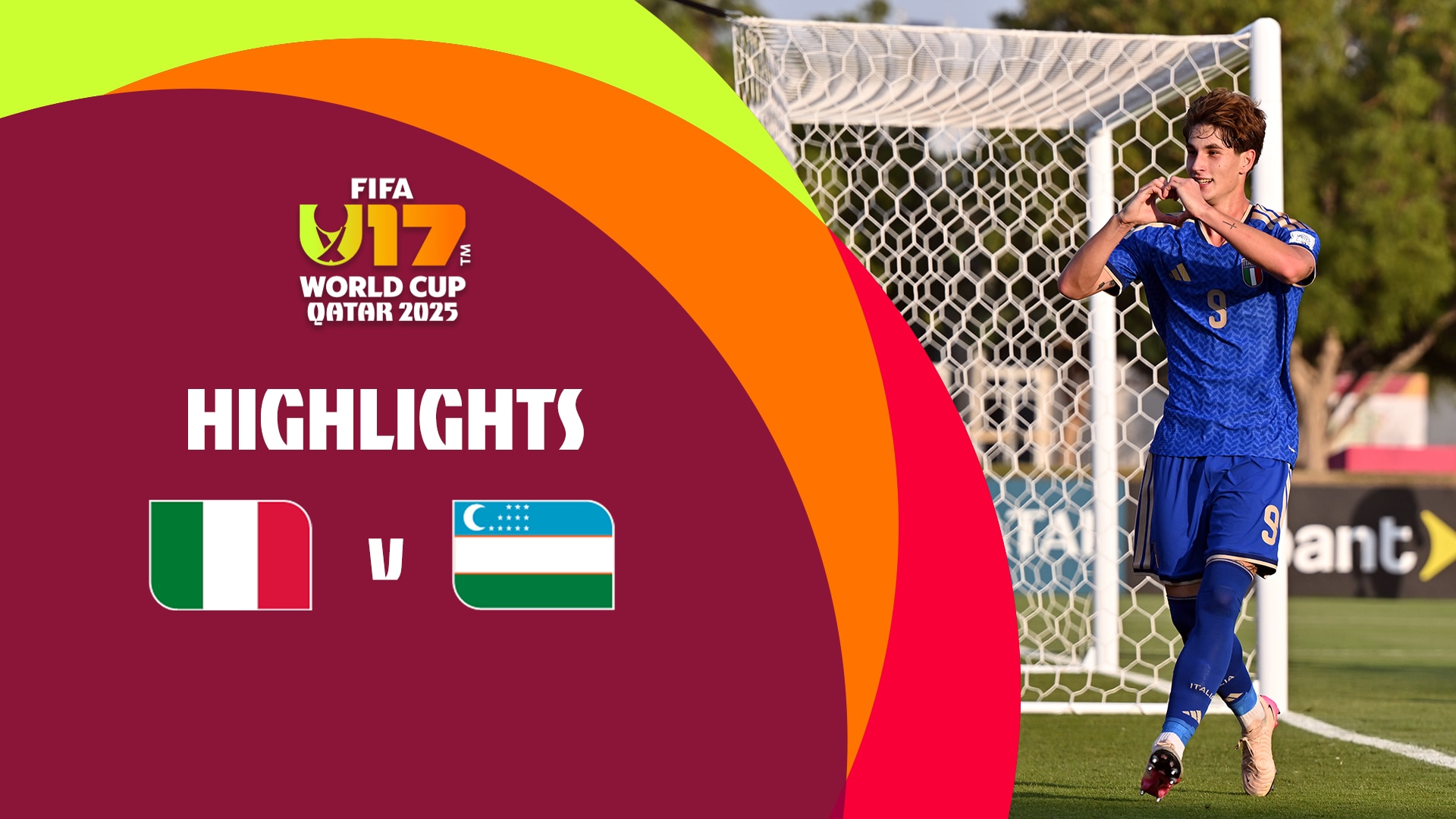 Italien - Usbekistan | FIFA U-17-Weltmeisterschaft Katar 2025™ | Highlights