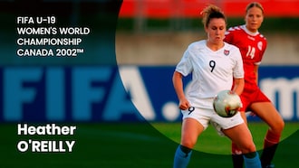 Heather O'Reilly a 17 anni | Campionato Mondiale di Calcio Femminile Under 19 FIFA Canada 2002