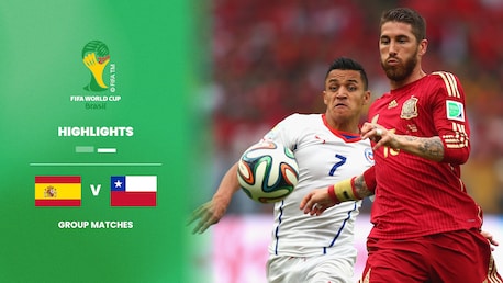 España vs Chile | Grupo B | Copa Mundial de la FIFA Brasil 2014™ | Highlights
