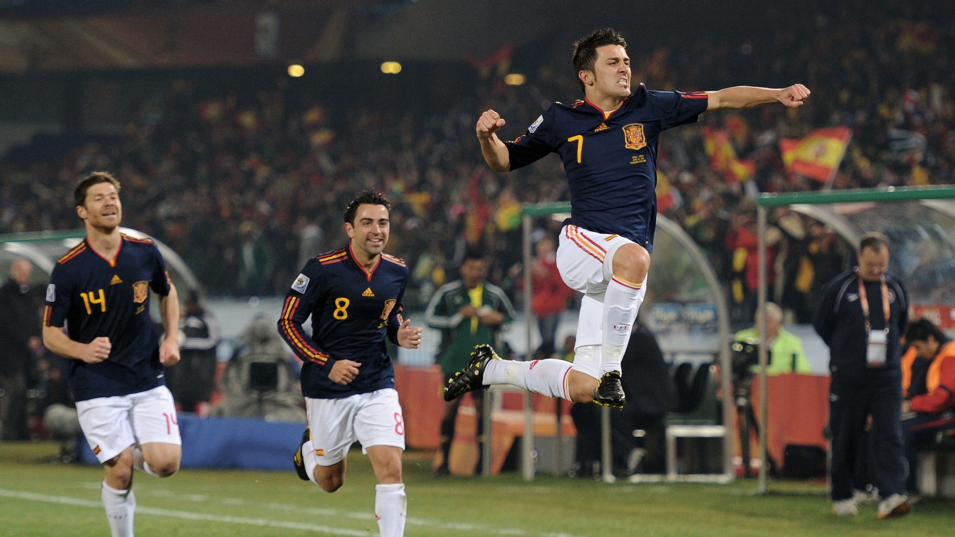 Le but de David Villa 23' | Chili - Espagne | Coupe du Monde de la FIFA, Afrique du Sud 2010™