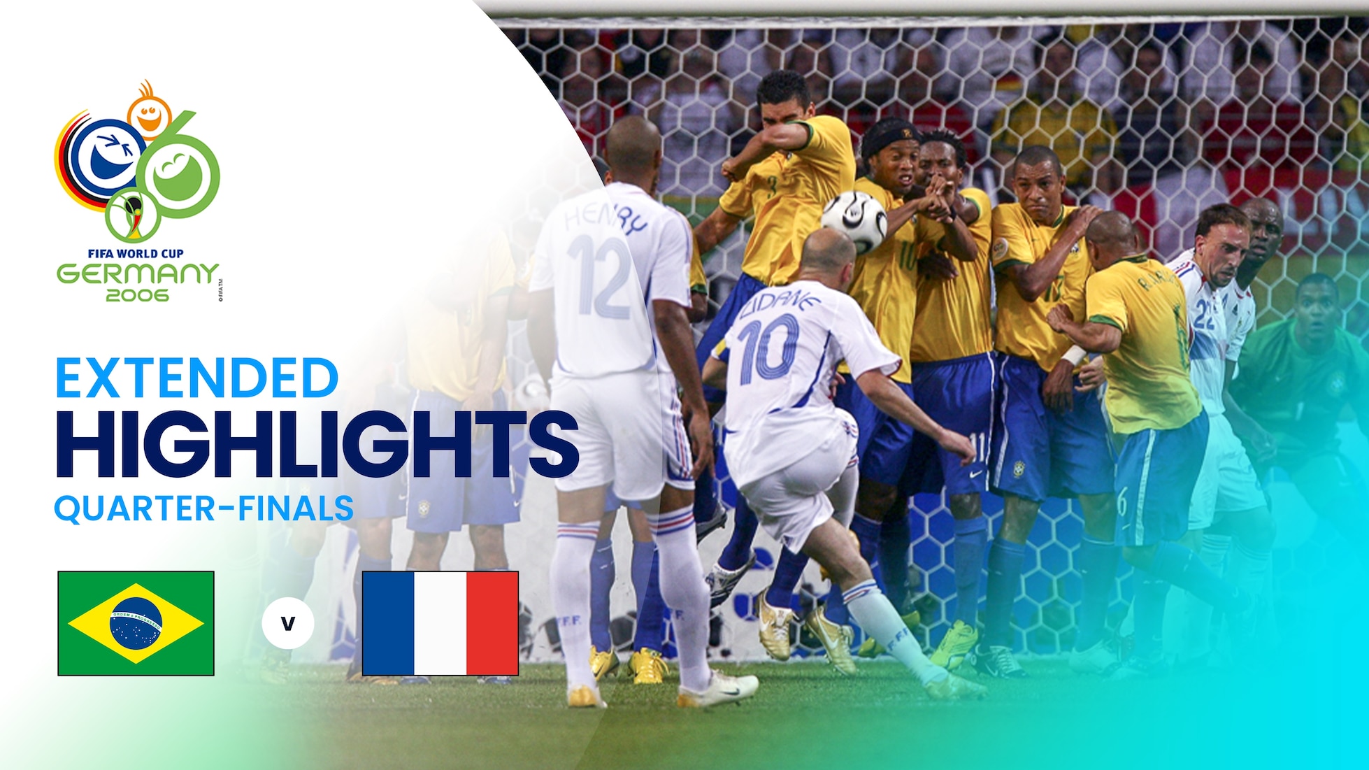 Brazil v France | Quarter-finals | 2006 FIFA World Cup Germany™ | Extended Highlights