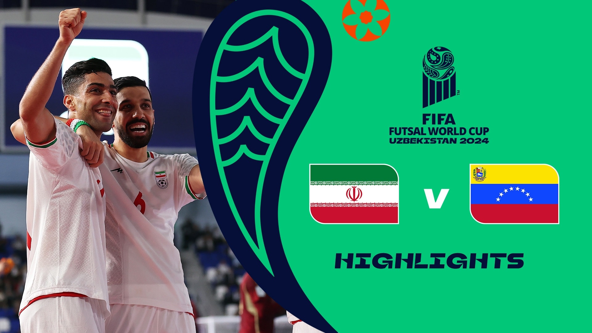 IR Iran v Venezuela | Group F | FIFA Futsal World Cup Uzbekistan 2024™ | Highlights