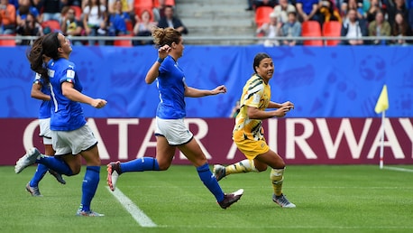 Sam Kerr Goal 21' | Australia v Italy | FIFA Women's World Cup France 2019™