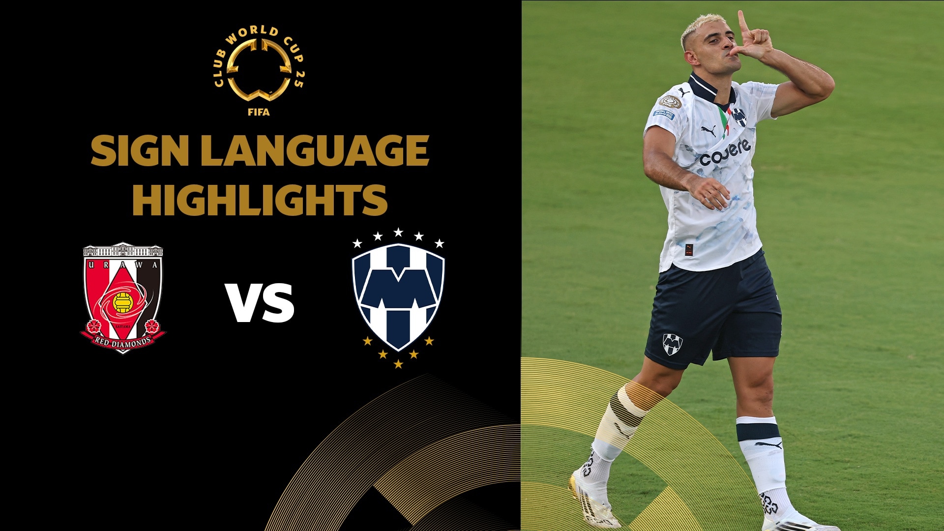 Urawa Red Diamonds - CF Monterrey | Gruppe E | FIFA Club World Cup 2025™ | Highlights (Gebärdensprache)