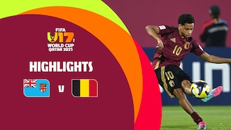 Fiji v Belgium | FIFA U-17 World Cup Qatar 2025™ | Highlights